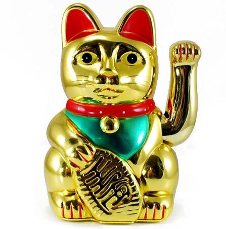 Figurinë mace Maneki neko